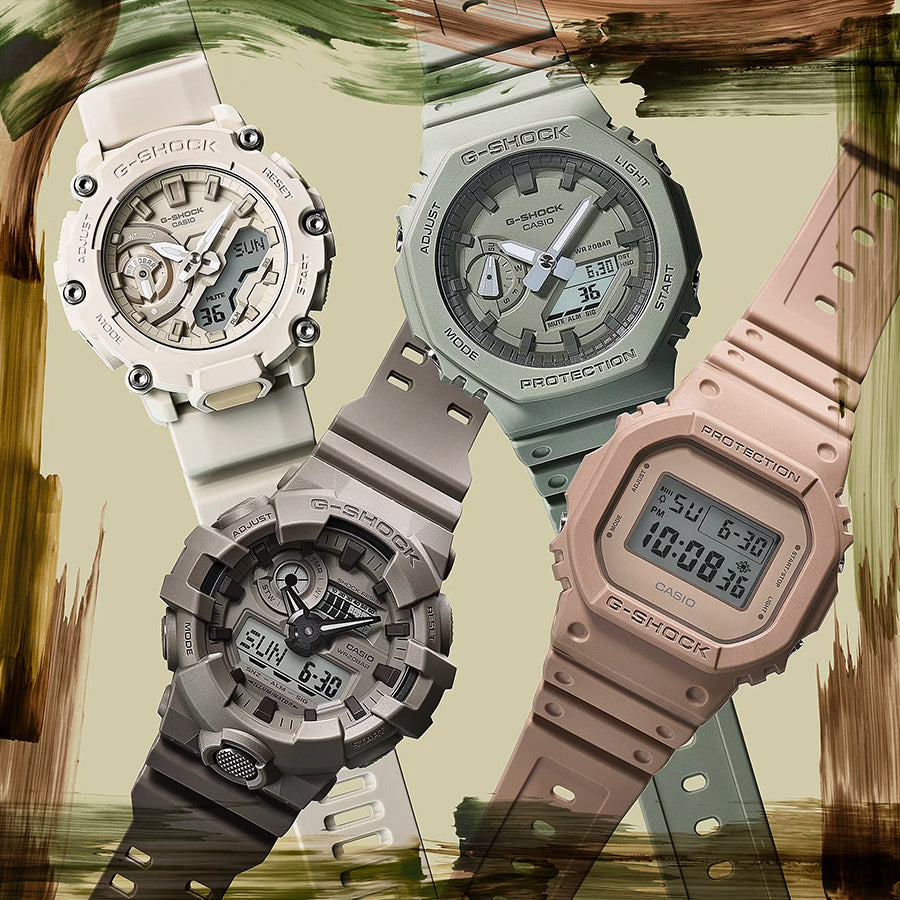 G-SHOCK Natural Color ナチュラルカラーシリーズ DW-5600NC-5JF メンズ 腕時計 電池式 デジタル スクエア 国内正規品 カシオ