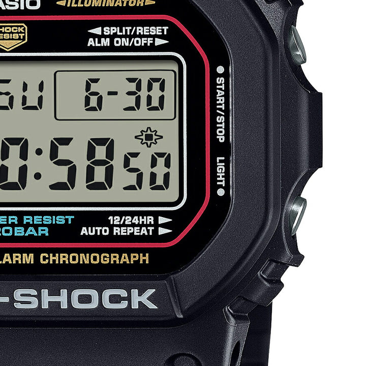 G-SHOCK アイコニックスタイルズ 初代カラーモデル DW-5600RL-1JF メンズ 電池式 デジタル スクエア 樹脂バンド 国内正規品 カシオ