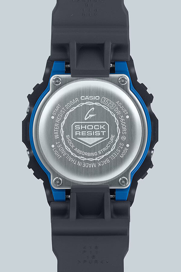 G-SHOCK プレシャスハートセレクション 2024 バラ DW-5600RS-8JF メンズ 電池式 デジタル スクエア 樹脂バンド ブルー