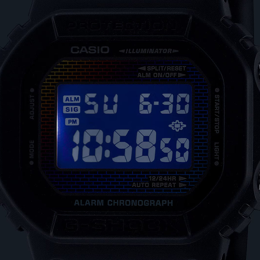 美品✨ G-SHOCK GM-5600RW-1JF フルメタル レインボーIP G-SHOCK カシオ GM-5600RW-1JF メンズ 腕時計 レインボー 耐衝撃