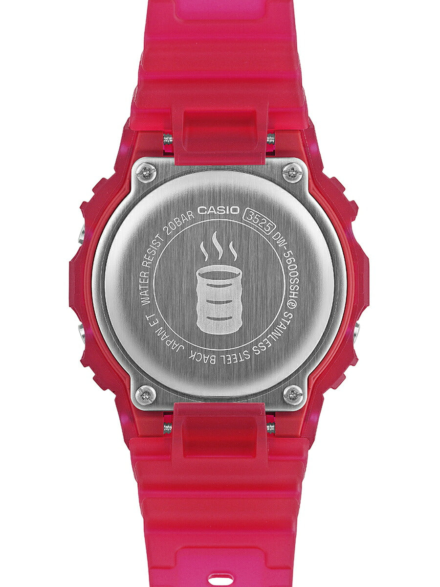 G-SHOCK SUSHI 寿司 まぐろ DW-5600SSH-4JR メンズ 電池式 デジタル スクエア 樹脂バンド 日本製