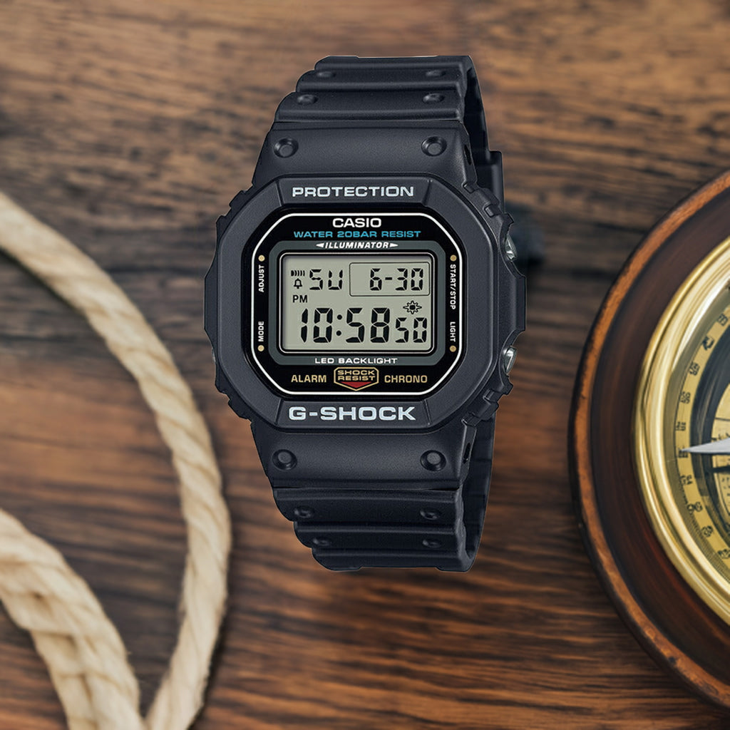 G-SHOCK DW-5600UE-1JF メンズ 電池式 デジタル スクエア