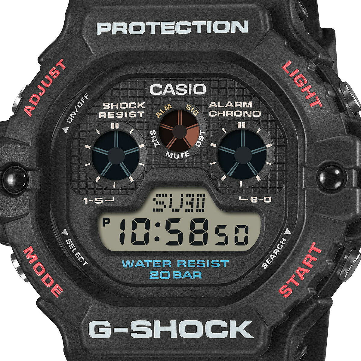 G-SHOCK デジタル 5900シリーズ DW-5900U-1JF メンズ 電池式 デジタル