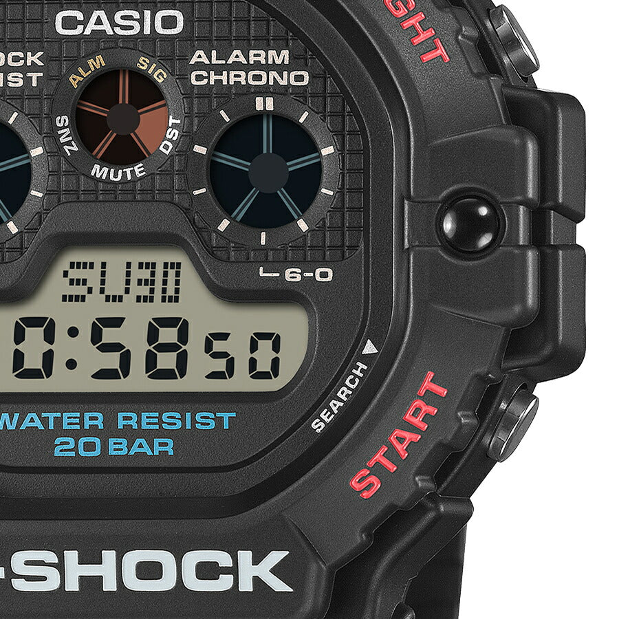 G-SHOCK デジタル 5900シリーズ DW-5900U-1JF メンズ 電池式 デジタル スクエア 樹脂バンド ブラック