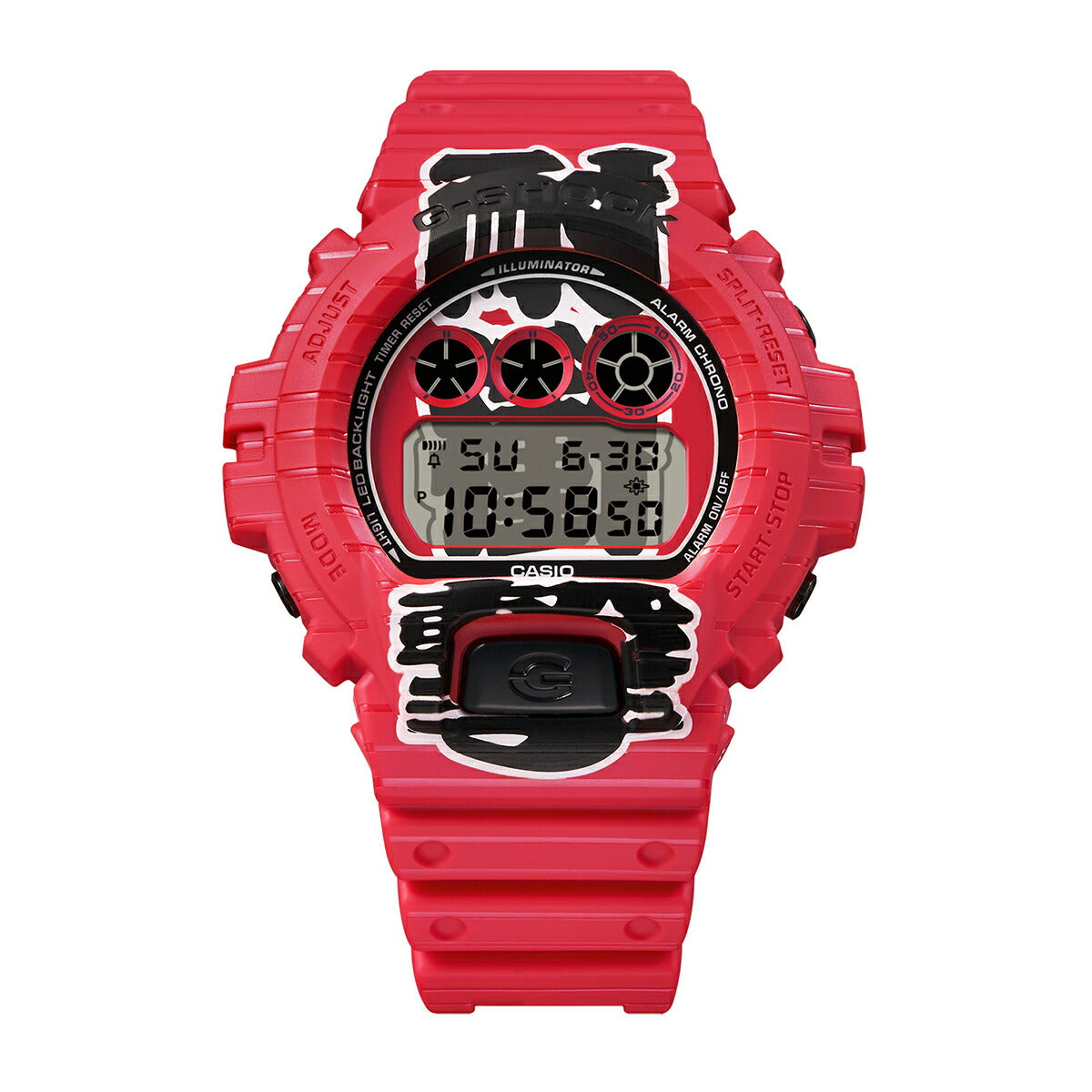 G-SHOCK 赤提灯 耐衝撃 DW-6900AKA-4JR メンズ 電池式 デジタル 樹脂