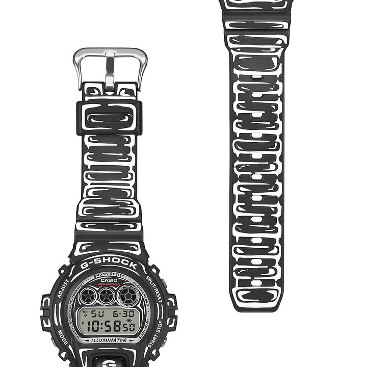 G-SHOCK Joshua Vides コラボレーションモデル ブラック DW-6900JV-1JR メンズ 電池式 デジタル 樹脂バンド