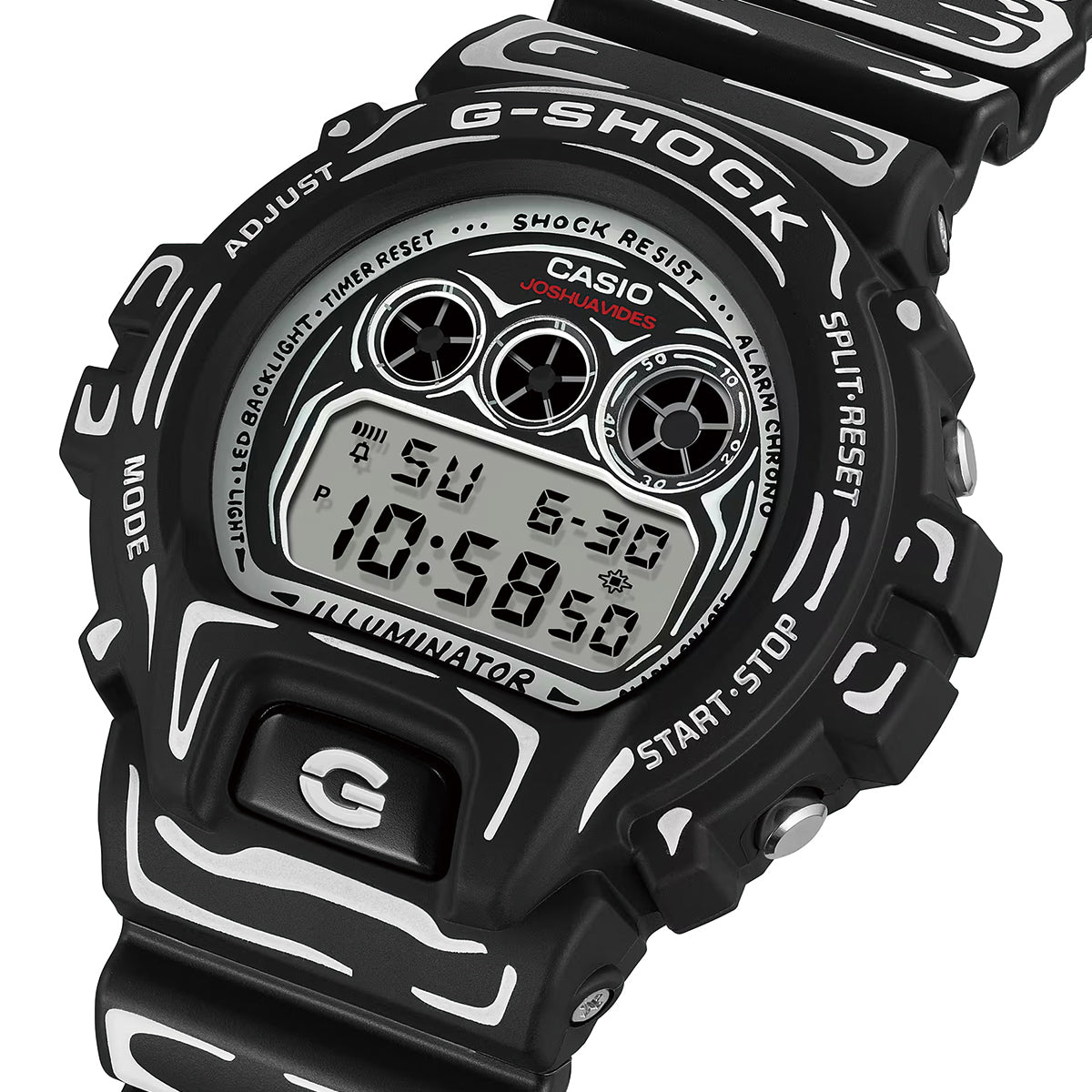 G-SHOCK Joshua Vides コラボレーションモデル ブラック DW-6900JV-1JR
