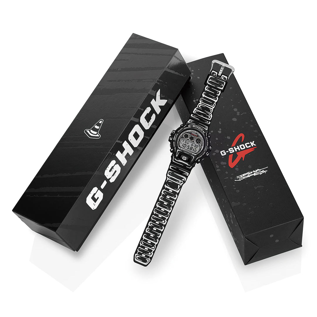 G-SHOCK Joshua Vides コラボレーションモデル ブラック DW-6900JV-1JR メンズ 電池式 デジタル 樹脂バンド