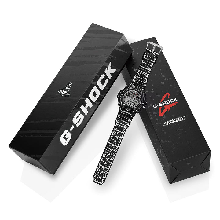 G-SHOCK Joshua Vides コラボレーションモデル ブラック DW-6900JV-1JR メンズ 電池式 デジタル 樹脂バンド