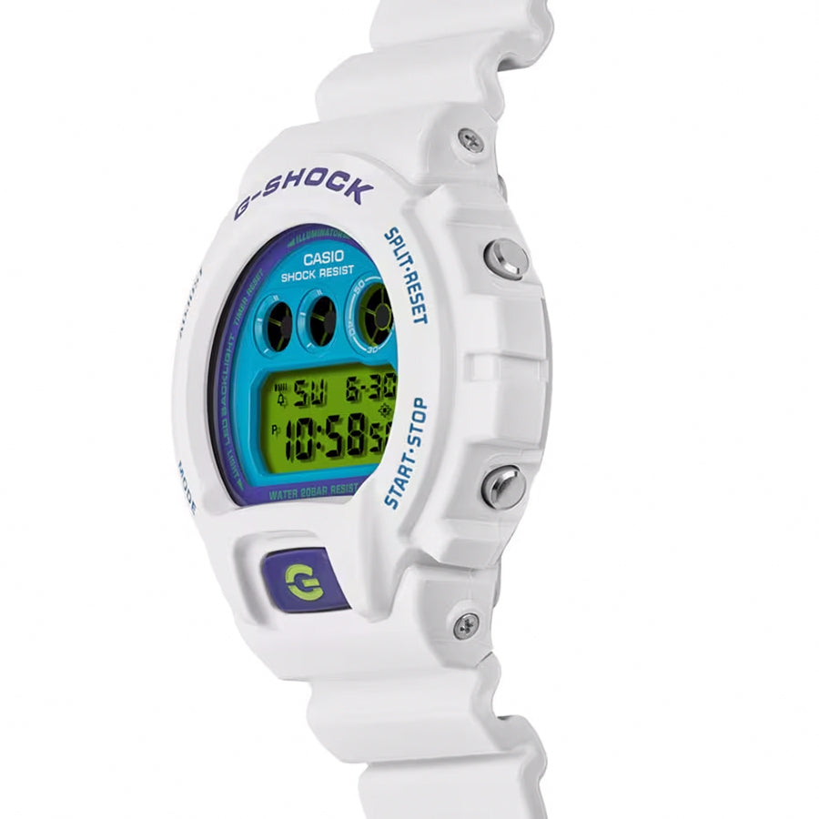 G-SHOCK CRAZY COLORS 2024 ホワイト ブルー DW-6900RCS-7JF メンズ 電池式 デジタル ラウンド トリ –  THE CLOCK HOUSE公式オンラインストア