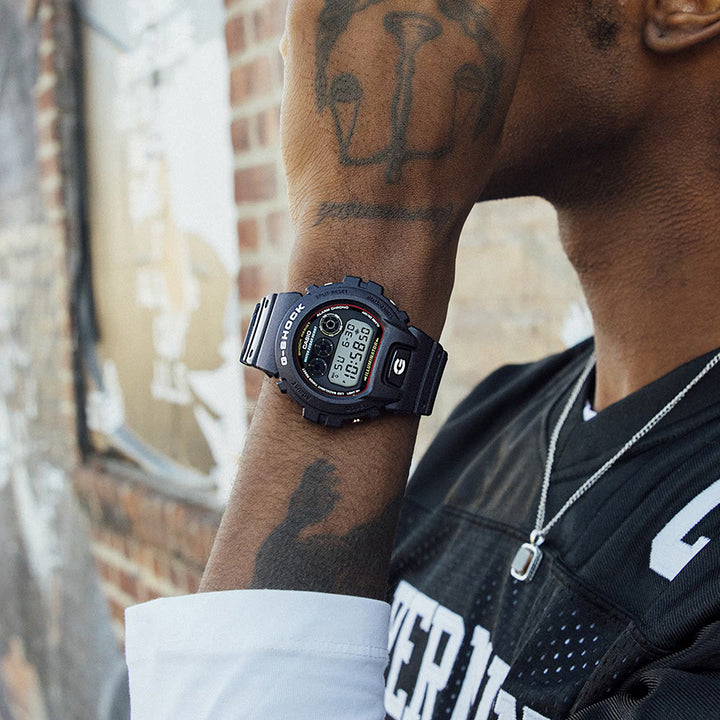 G-SHOCK アイコニックスタイルズ 初代カラーモデル DW-6900RL-1JF メンズ 電池式 デジタル ラウンド トリグラム 樹脂バンド 国内正規品 カシオ