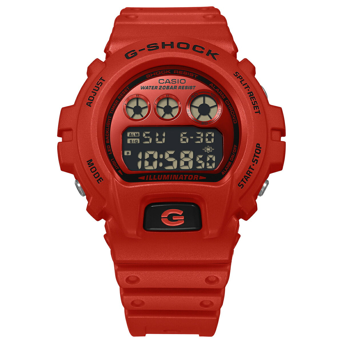 12月5日発売》G-SHOCK アイコニック スタイルズ レッド ブラック