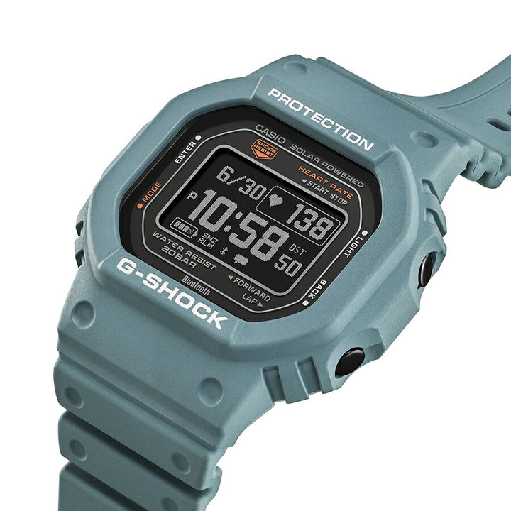 G-SHOCK G-SQUAD 心拍計測 血中酸素レベル計測 DW-H5600-2JR メンズ 腕時計 ソーラー Bluetooth 反転液晶 国内正規品 カシオ