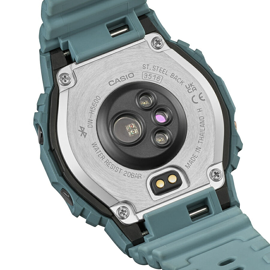 G-SHOCK G-SQUAD 心拍計測 血中酸素レベル計測 DW-H5600-2JR メンズ 腕時計 ソーラー Bluetooth 反転液晶 国内正規品 カシオ