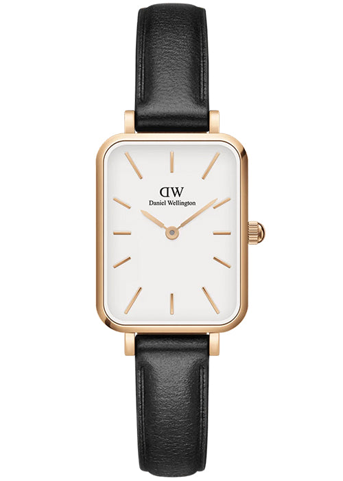 DANIEL WELLINGTON ダニエルウェリントン QUADRO PRESSED SHEFFIELD クアドロ シェフィールド スクエア DW00100434 レディース 腕時計 クオーツ 電池式 革ベルト