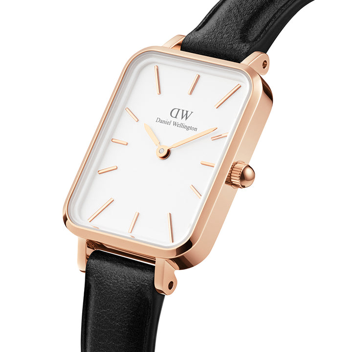 DANIEL WELLINGTON ダニエルウェリントン QUADRO PRESSED SHEFFIELD クアドロ シェフィールド スクエア DW00100434 レディース 腕時計 クオーツ 電池式 革ベルト