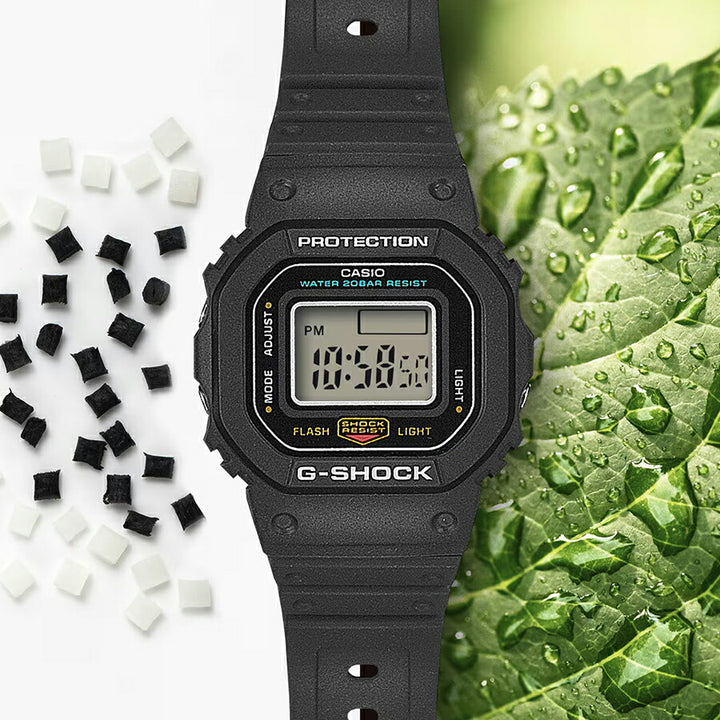 G-SHOCK Nano ナノ ブラック DWN-5600-1JR メンズ レディース 指輪サイズ ウオッチ 電池式 デジタル スクエア 樹脂バンド