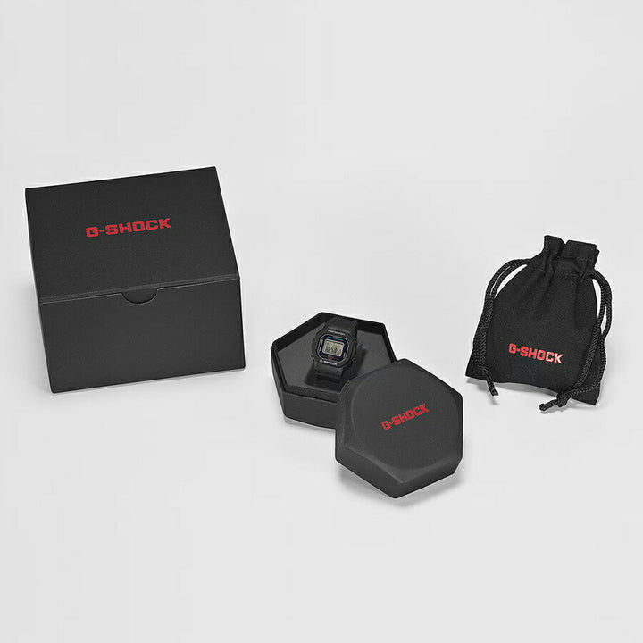 G-SHOCK Nano ナノ ブラック DWN-5600-1JR メンズ レディース 指輪サイズ ウオッチ 電池式 デジタル スクエア 樹脂バンド