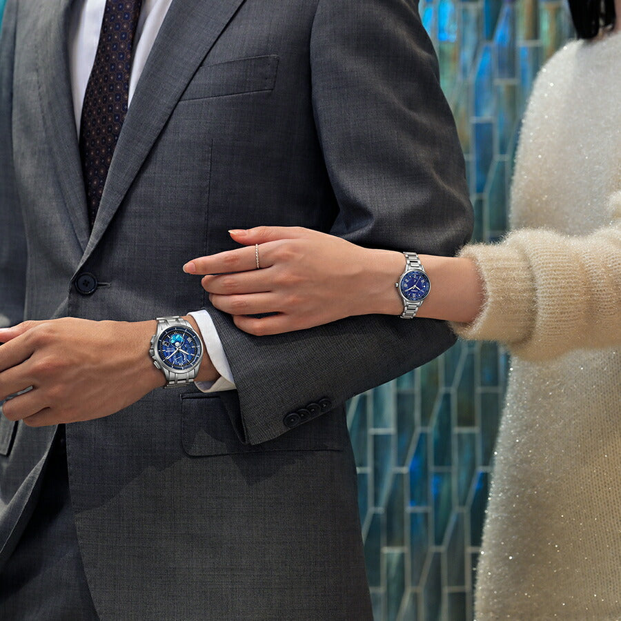 シチズン クロスシー DEAR Collection 限定モデル 2025 ステンドグラス EC1160-71L レディース ソーラー 電波 ブルーダイヤル