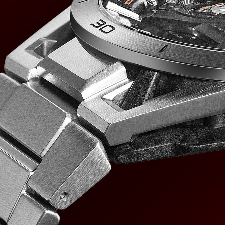 カシオ エディフィス ソスペンシオーネ レーシングマシンデザイン ECB-2300YD-1AJF メンズ ソーラー Bluetooth アナデジ シルバー