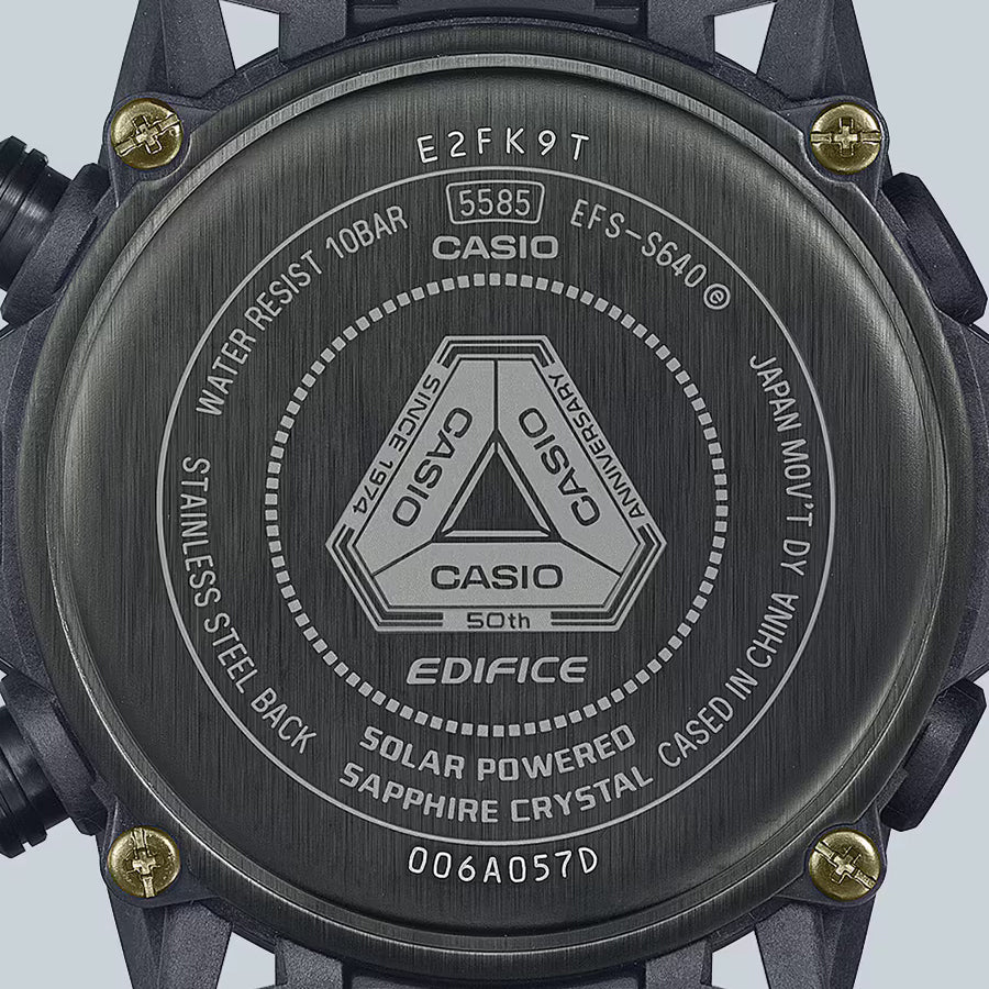 CASIO　腕時計 エディフィス SOSPENSIONE カシオウオッチ50周年記念 限定モデル　EFS-S640ZE-1AJR カシオ エディフィス ソスペンシオーネウオッチ 50周年記念モデル EFS