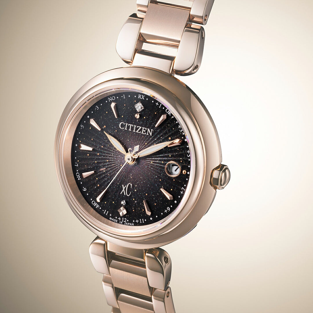 シチズン xC 限定モデル KIZASHI Collection 2026 ES9467-97E レディース ソーラー 電波 ダイヤ入りダイヤル サクラピンク