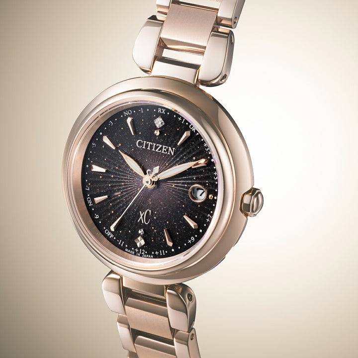 シチズン xC 限定モデル KIZASHI Collection 2026 ES9467-97E レディース ソーラー 電波 ダイヤ入りダイヤル サクラピンク