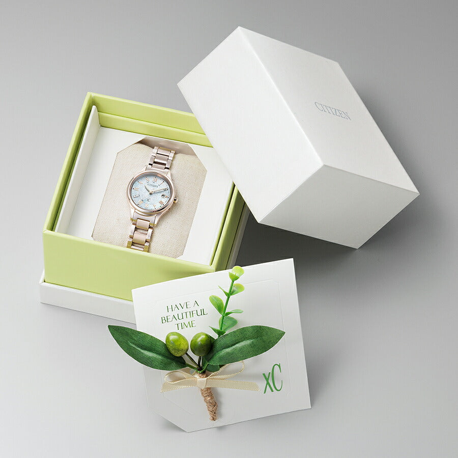 【未使用 箱付き】シチズン 電波時計 XC ソーラー チタン 北川景子着用モデル シチズン(CITIZEN) 北川景子さん広告着用モデル EE1004-57A | 髙