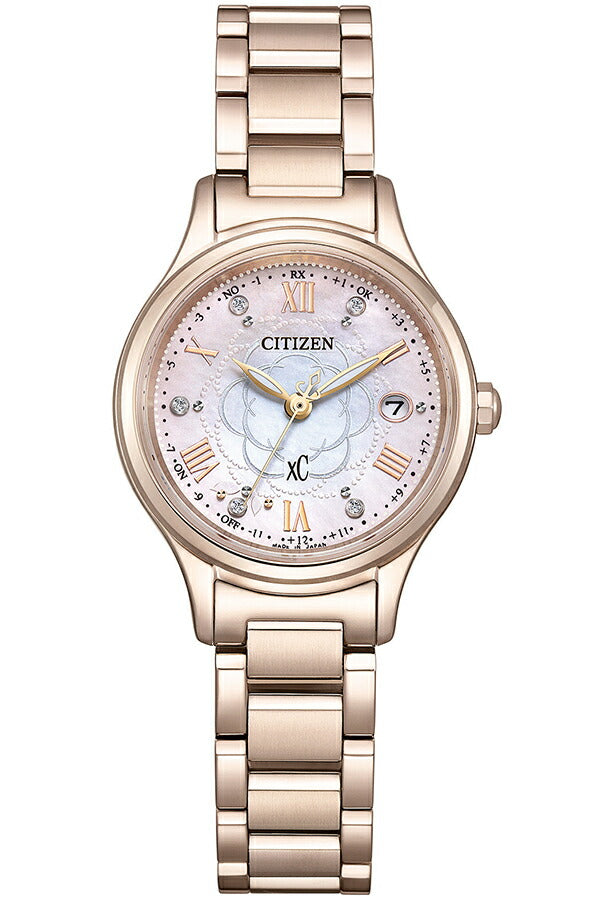 4℃【稼働】シチズン XC 腕時計 電波ソーラー4Pダイヤ コラボ 余コマあり 楽天市場】シチズン クロスシー エコドライブ 電波 ハッピー