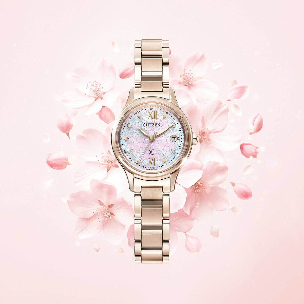 シチズン クロスシー 30周年アニバーサリー SAKURA 限定モデル ES9498