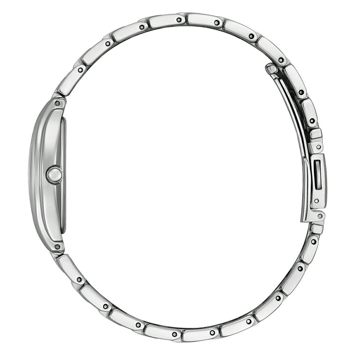 シチズン xC ベーシックコレクション 限定モデル 2026 EW5541-50W レディース ソーラー 長角ケース レッドダイヤル