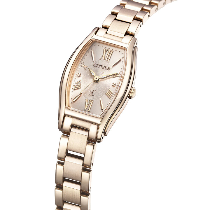 シチズン xC ベーシックコレクション EW5546-56X レディース ソーラー 長角ケース サクラカラー