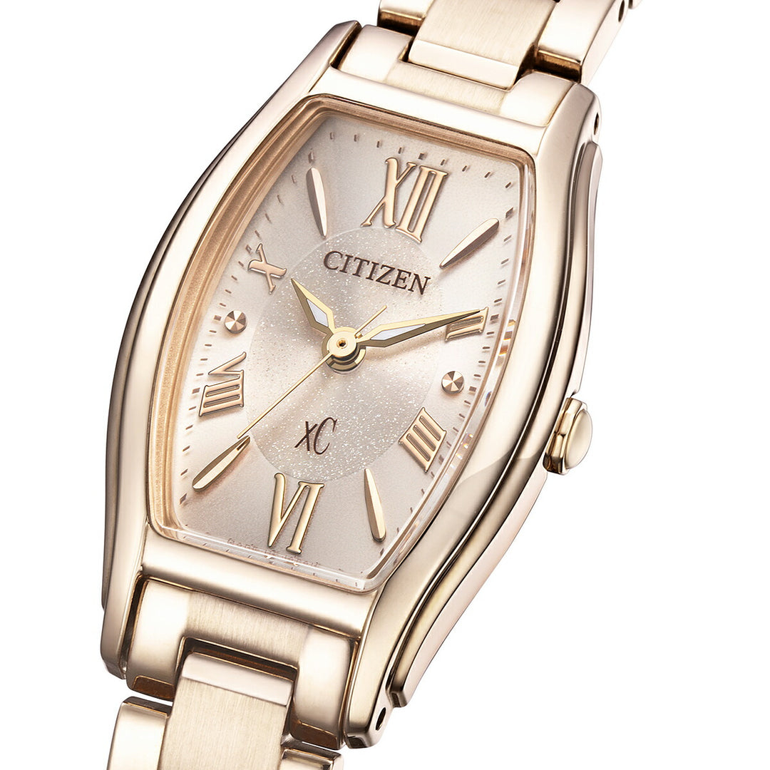 シチズン xC ベーシックコレクション EW5546-56X レディース ソーラー 長角ケース サクラカラー