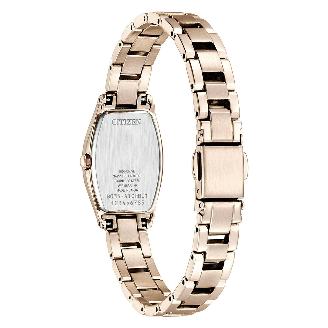 シチズン xC ベーシックコレクション EW5546-56X レディース ソーラー 長角ケース サクラカラー