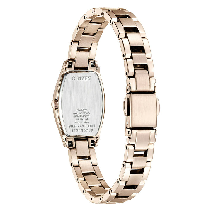 シチズン xC ベーシックコレクション EW5546-56X レディース ソーラー 長角ケース サクラカラー