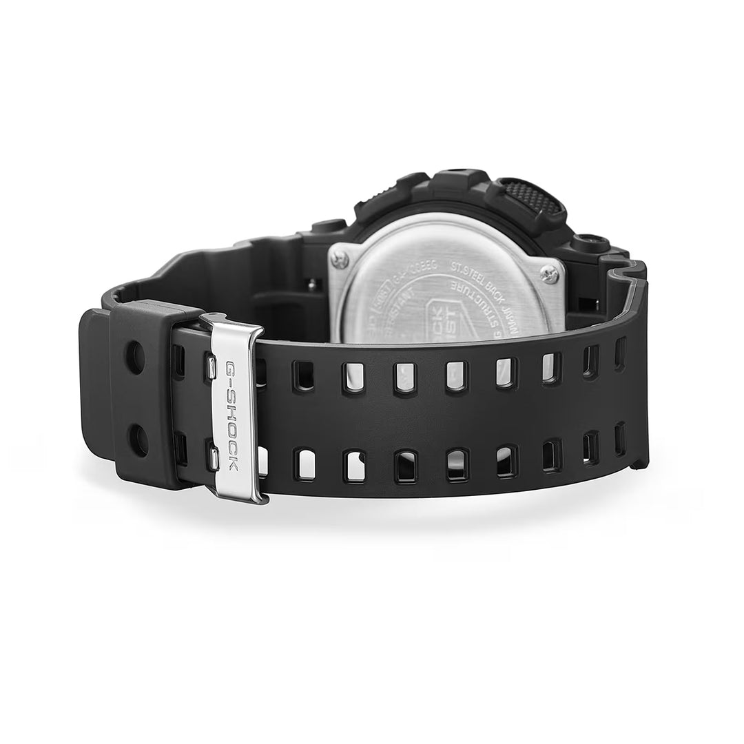 G-SHOCK ブラック&エレクトログリーン GA-100BEG-1AJF メンズ 電池式 ビッグケース アナデジ 樹脂バンド カラー液晶