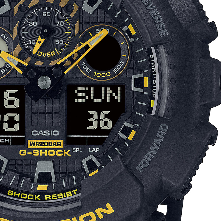 G-SHOCK Caution Yellow コーションイエローシリーズ GA-100CY-1AJF メンズ 電池式 ビッグケース アナデジ –  THE CLOCK HOUSE公式オンラインストア