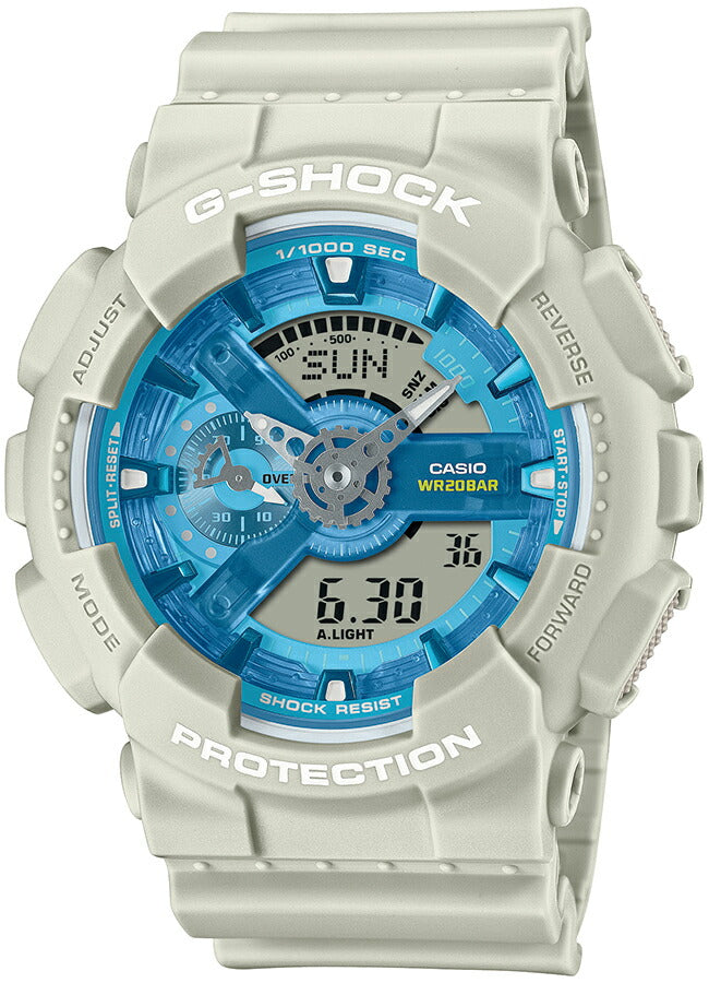 G-SHOCK OASIS OF DAY AND NIGHT 昼のオアシス GA-110AS-5AJF メンズ 腕時計 電池式 ビッグケース アナデジ 樹脂バンド サンドベージュ 国内正規品 カシオ