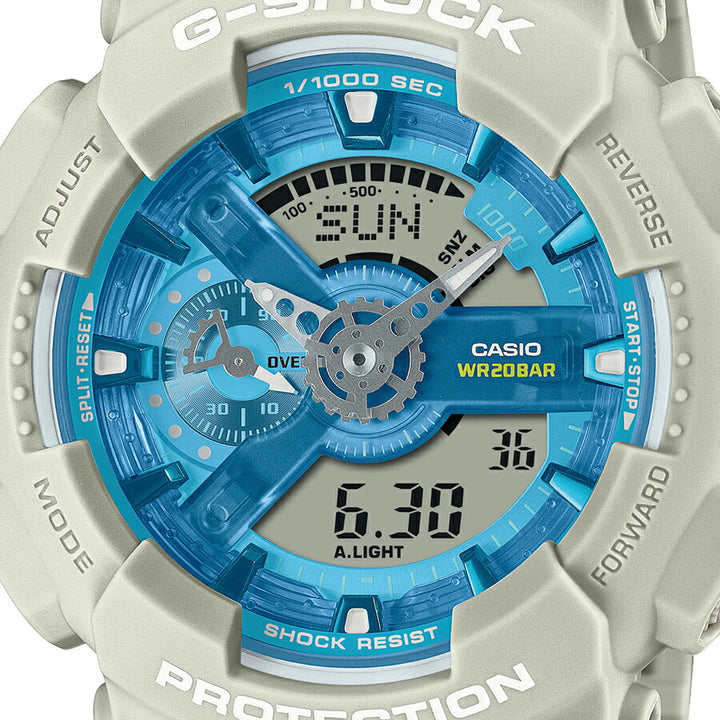 G-SHOCK OASIS OF DAY AND NIGHT 昼のオアシス GA-110AS-5AJF メンズ 腕時計 電池式 ビッグケース アナデジ 樹脂バンド サンドベージュ 国内正規品 カシオ