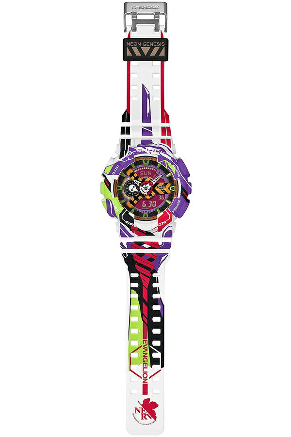 G-SHOCK エヴァンゲリオン コラボレーションモデル GA-110EVA30-7AJR メンズ 電池式 アナデジ 樹脂バンド