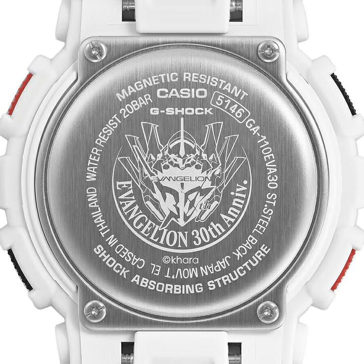 G-SHOCK エヴァンゲリオン コラボレーションモデル GA-110EVA30-7AJR メンズ 電池式 アナデジ 樹脂バンド