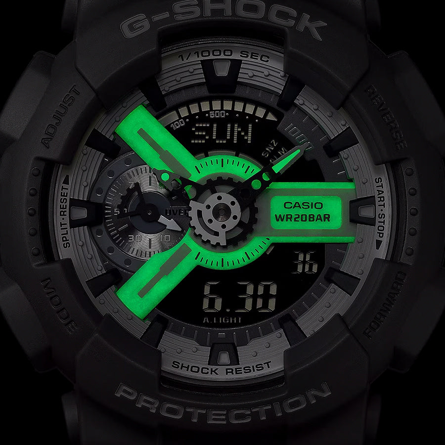 G-SHOCK Hidden Glow Series CASIO カシオ GA-110HD-8AJF