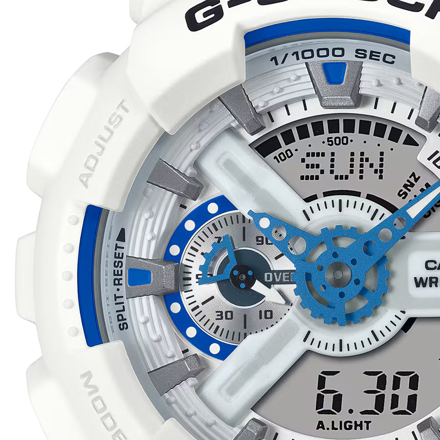 G-SHOCK HIDDEN GLOW 夏の海 夜光虫 ブルー 蓄光フェイス GA-110HDS