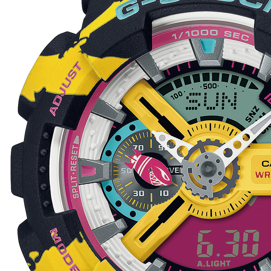 G-SHOCK リーグ・オブ・レジェンド コラボ ジンクス GA-110LL-1AJR メンズ 腕時計 電池式 ビッグケース 国内正規品 カシオ