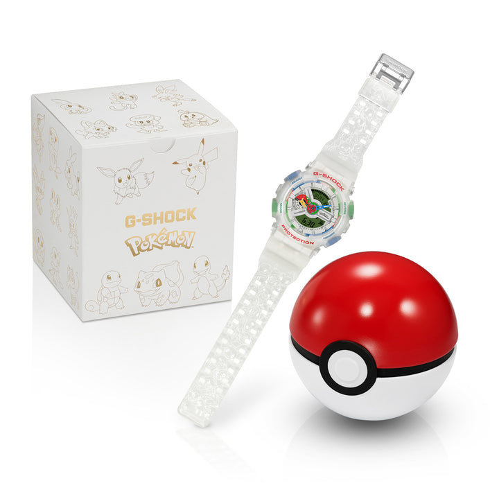 G-SHOCK Pokemon ポケモン コラボレーションモデル GA-110PKM-7AJR メンズ 電池式 アナデジ 樹脂バンド