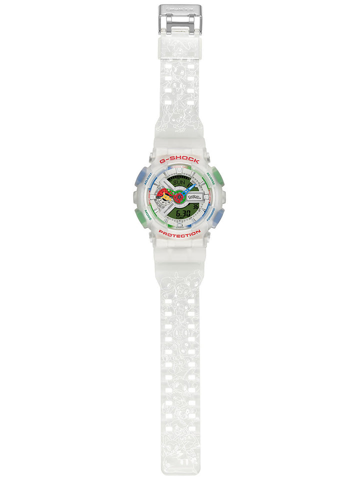 G-SHOCK Pokemon ポケモン コラボレーションモデル GA-110PKM-7AJR メンズ 電池式 アナデジ 樹脂バンド