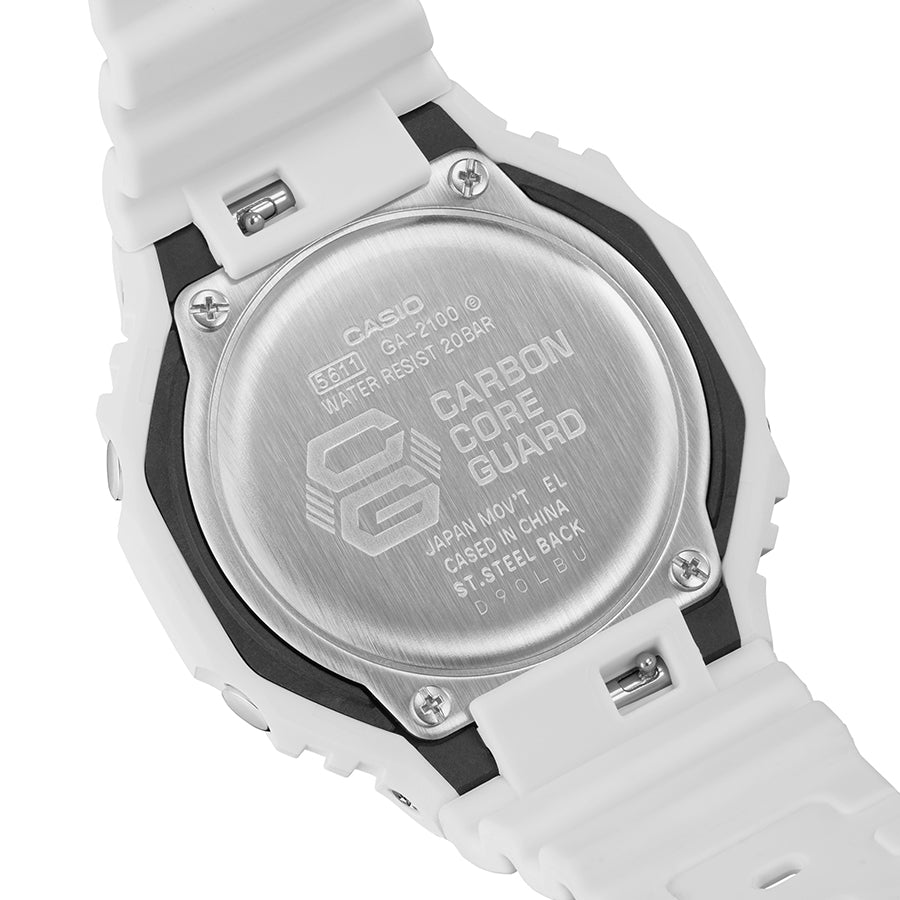 G-SHOCK TONE-ON-TONE GA-2100-7A7JF メンズ 電池式 アナデジ ホワイト