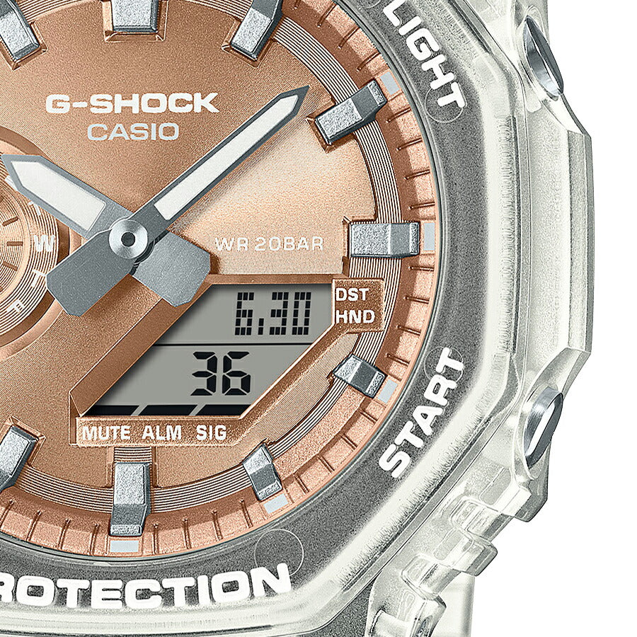 G-SHOCK ブライトメタリックダイヤルシリーズ ローズゴールド GA