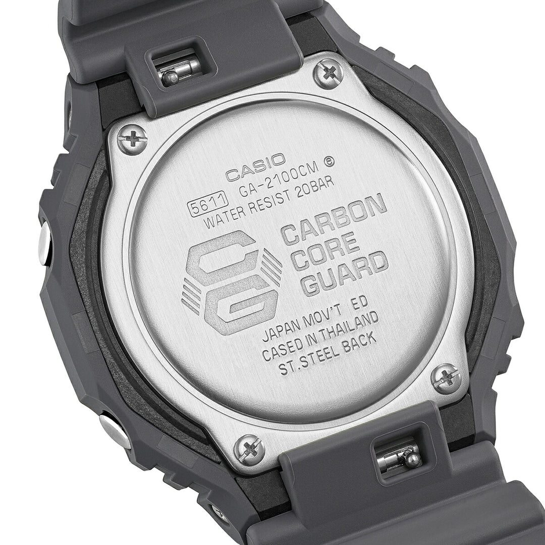 G-SHOCK カモフラージュ GA-2100CM-8AJF メンズ 電池式 アナデジ オクタゴン 樹脂バンド 反転液晶