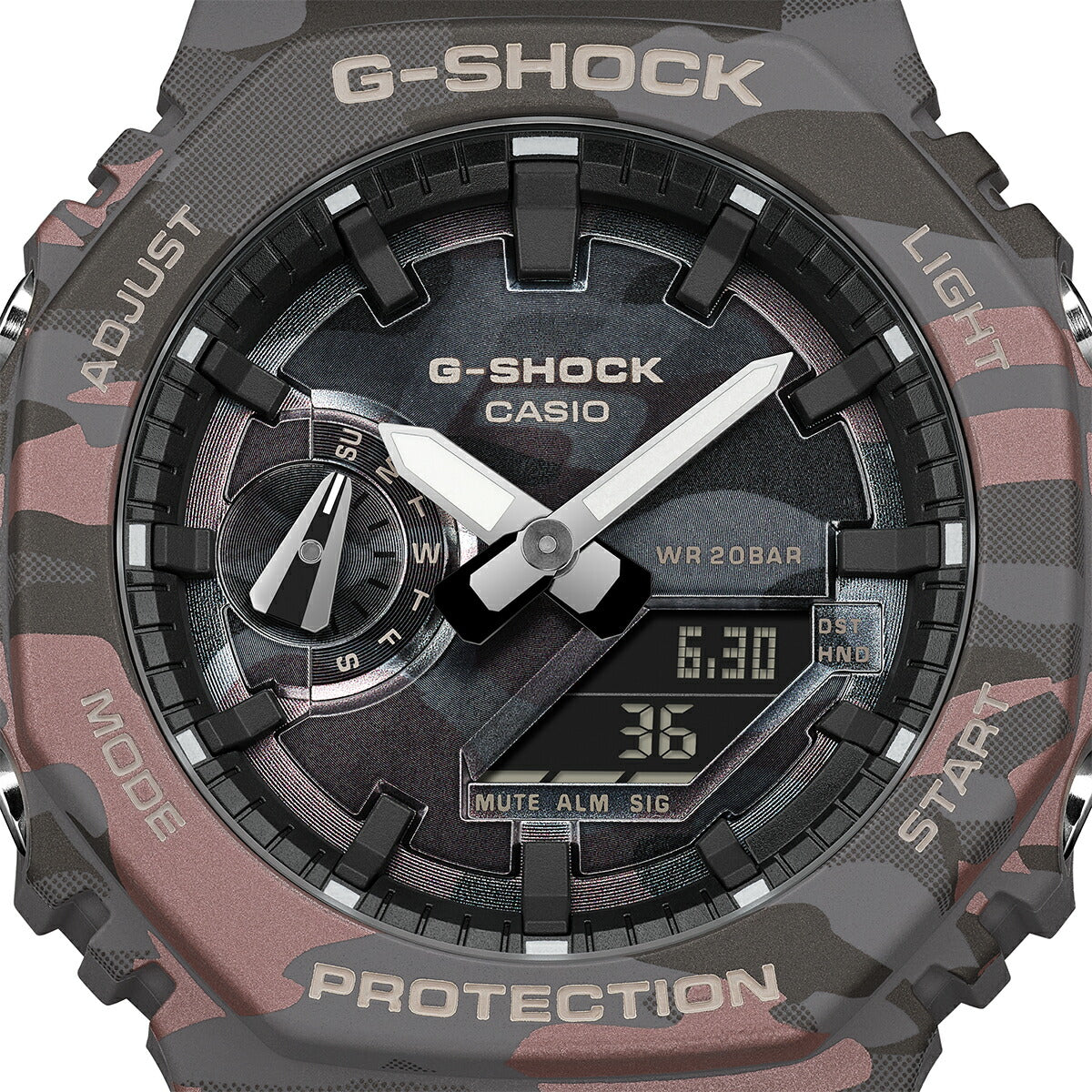 2月6日発売》G-SHOCK カモフラージュ 蒸着 GA-2100CMD-8AJF メンズ